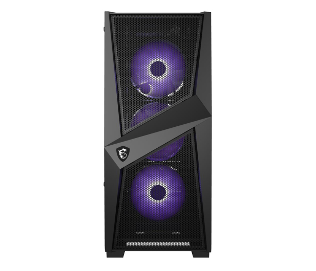 MSI MAG FORGE 101M RGB FAN Glass window 2xUSB - 539001 - zdjęcie 4